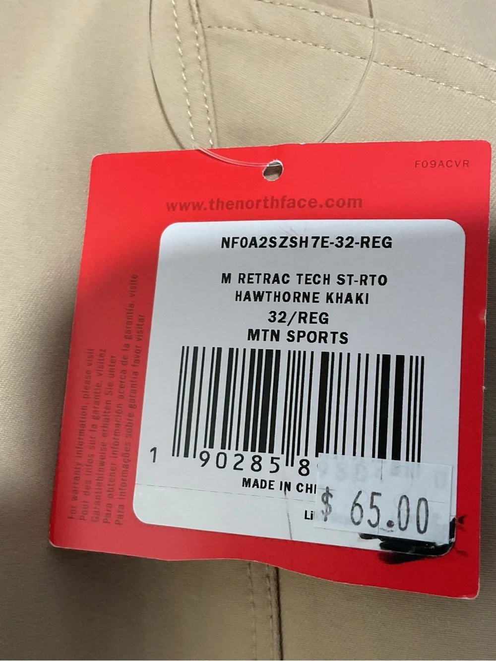 The North Face durable cargo